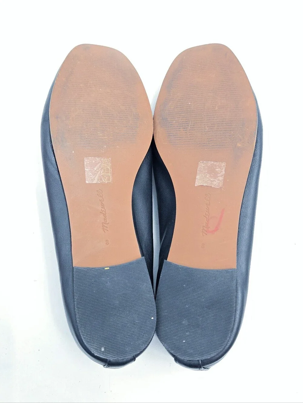 Madewell Greta Black Leather Ballet Mary Jane Flats - Picture 10 of 13